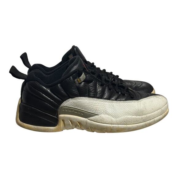 Air Jordan Other - Nike Air Jordan 12 Retro Low Playoff Black White Mens Size 7.5 308317-001